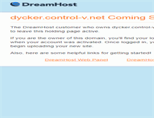 Tablet Screenshot of dycker.control-v.net